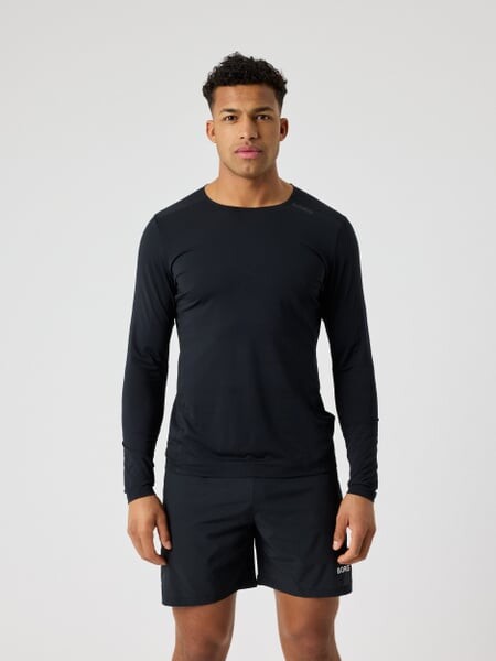 Björn Borg Borg Feather Long Sleeve T-shirt Black, L