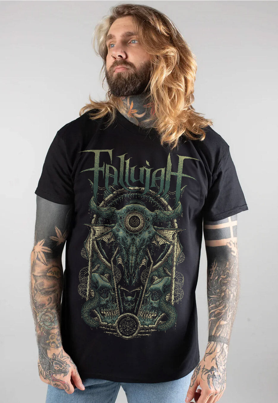 Fallujah - Minotaur And The Eternal Rule Of Inferno - T-Shirt - black - L - 100% Cotton