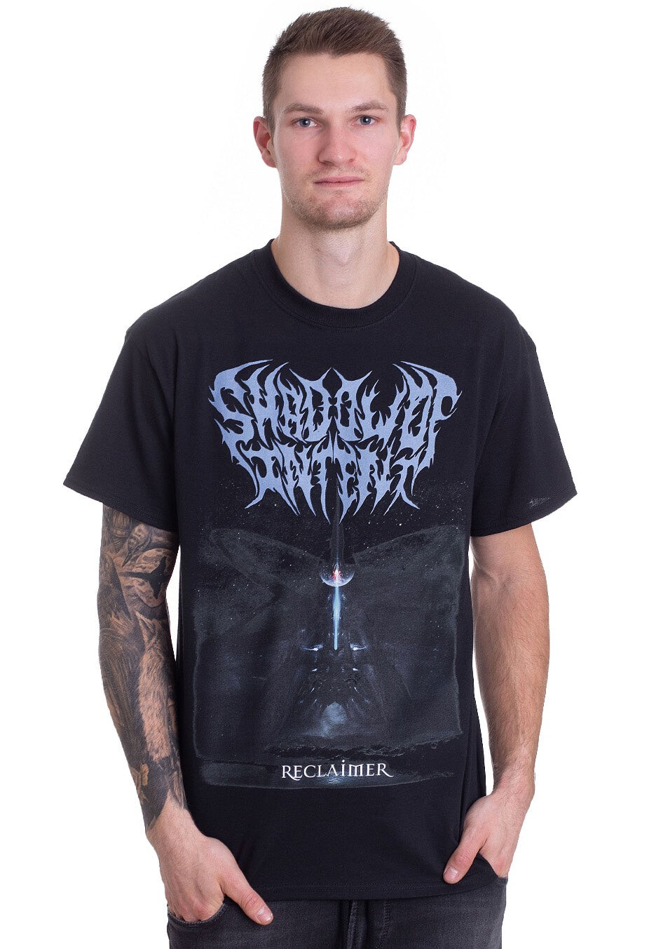 Shadow Of Intent - Reclaimer Cover - T-Shirt - black - L - 100% Cotton