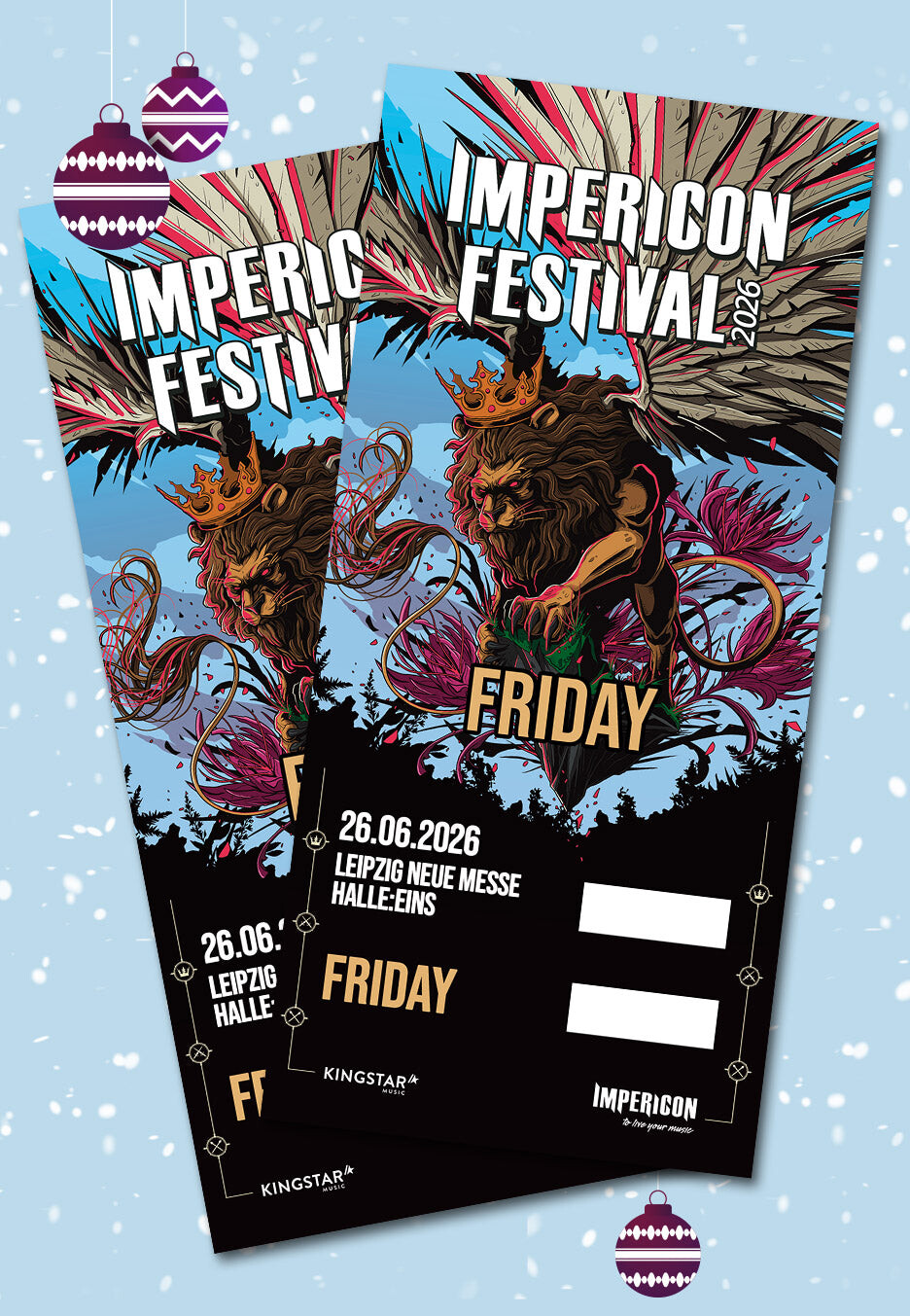 Impericon Festival Leipzig - 26.06.2026 XMAS Special - Friday Ticket