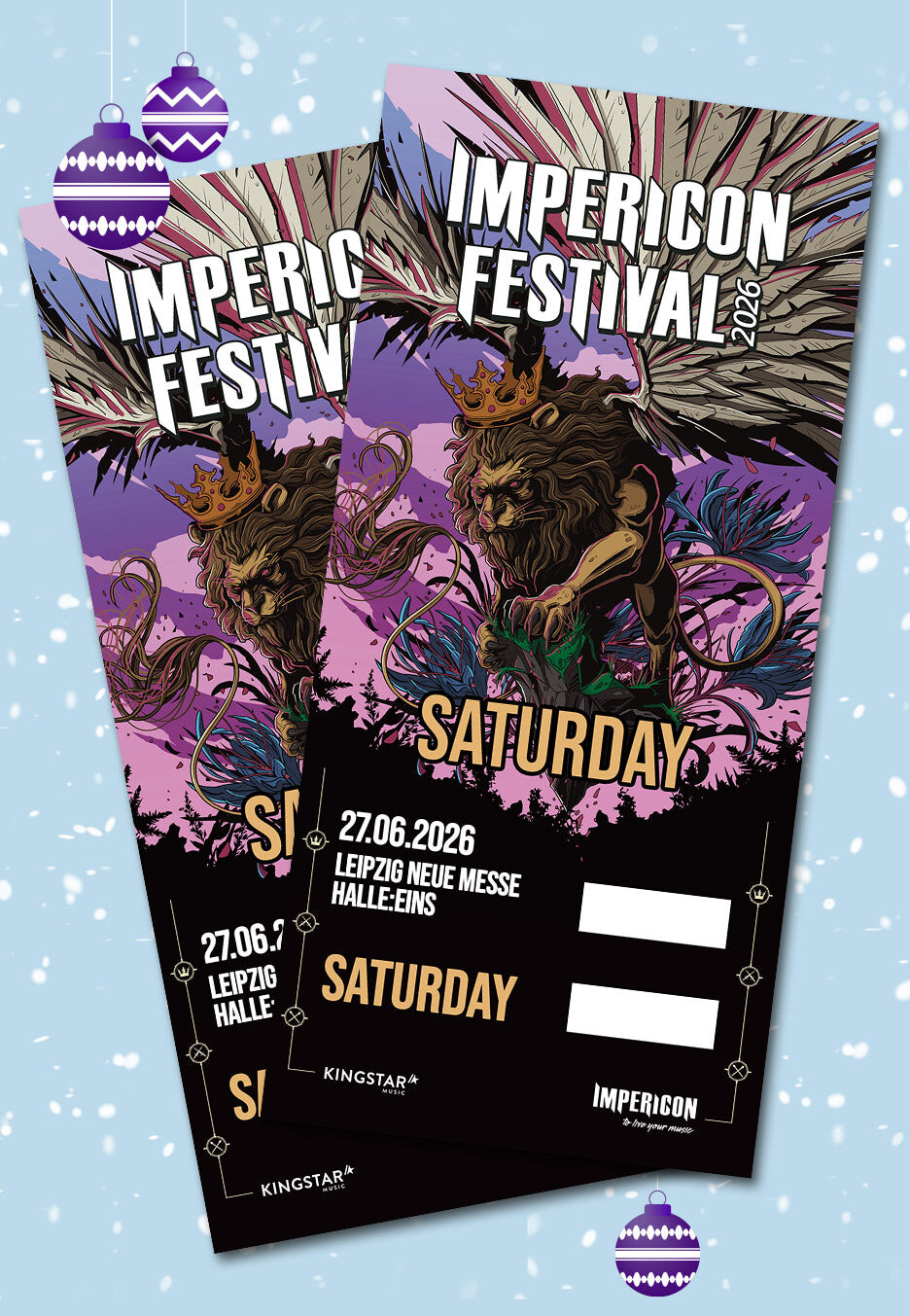 Impericon Festival Leipzig - 27.06.2026 XMAS Special - Saturday Ticket