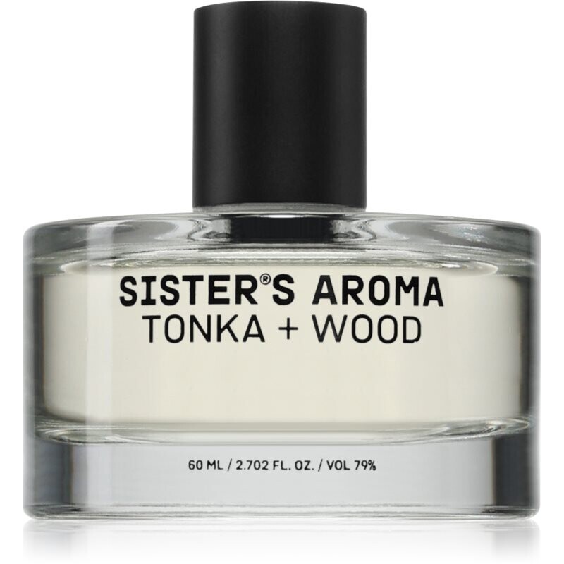 Sister's Aroma Car Perfume Tonka + Wood car air freshener 60 ml