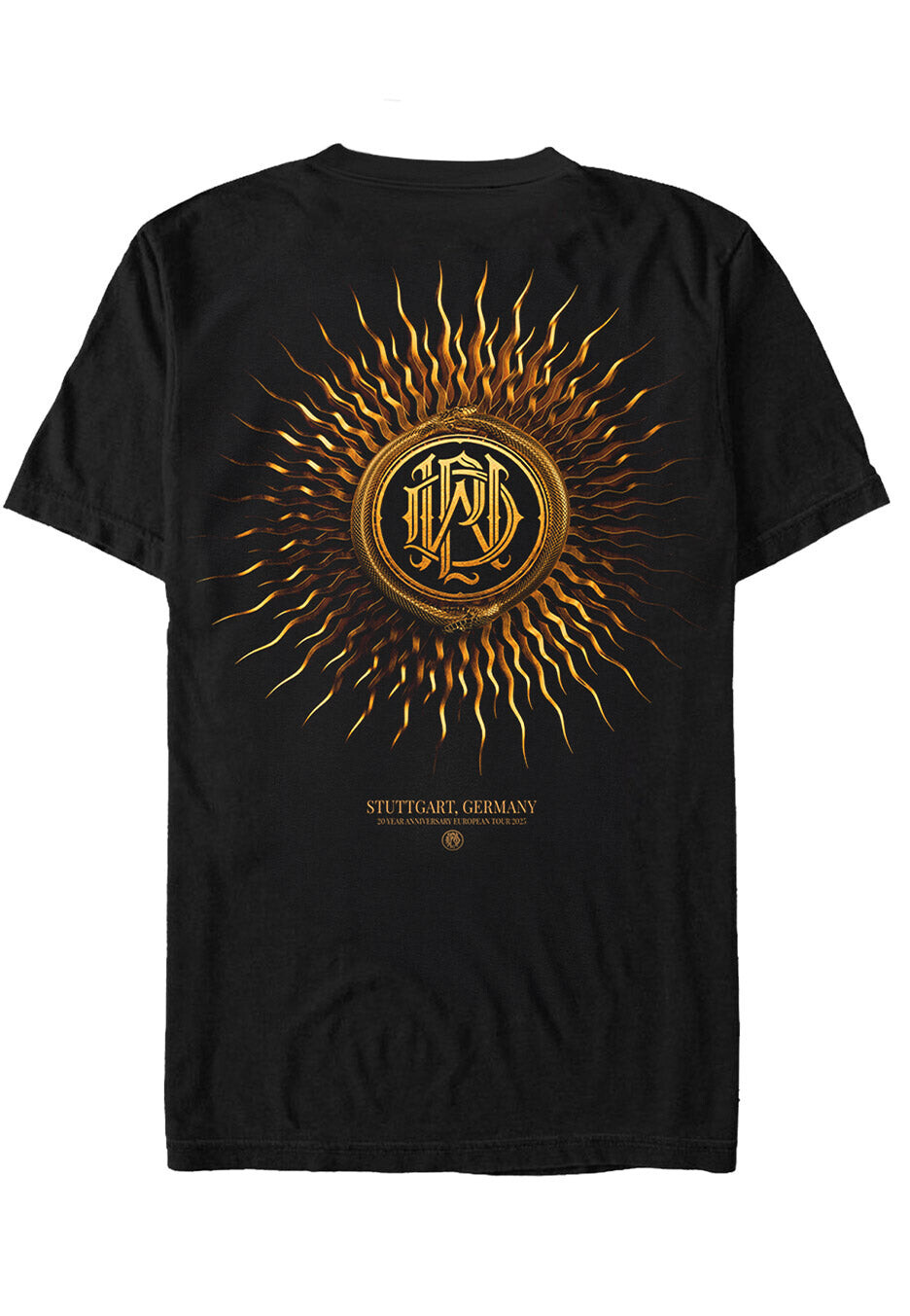 Parkway Drive - Stuttgart Pop Up 2025 - T-Shirt - black - M - 100% Cotton,Jersey