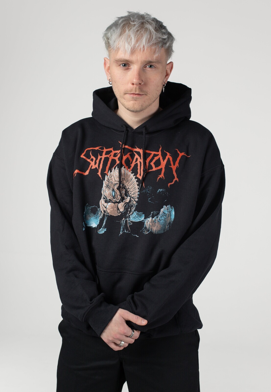 Suffocation - Effigy Of The Forgotten - Hoodie - black - L - 50% Cotton, 50% Polyester