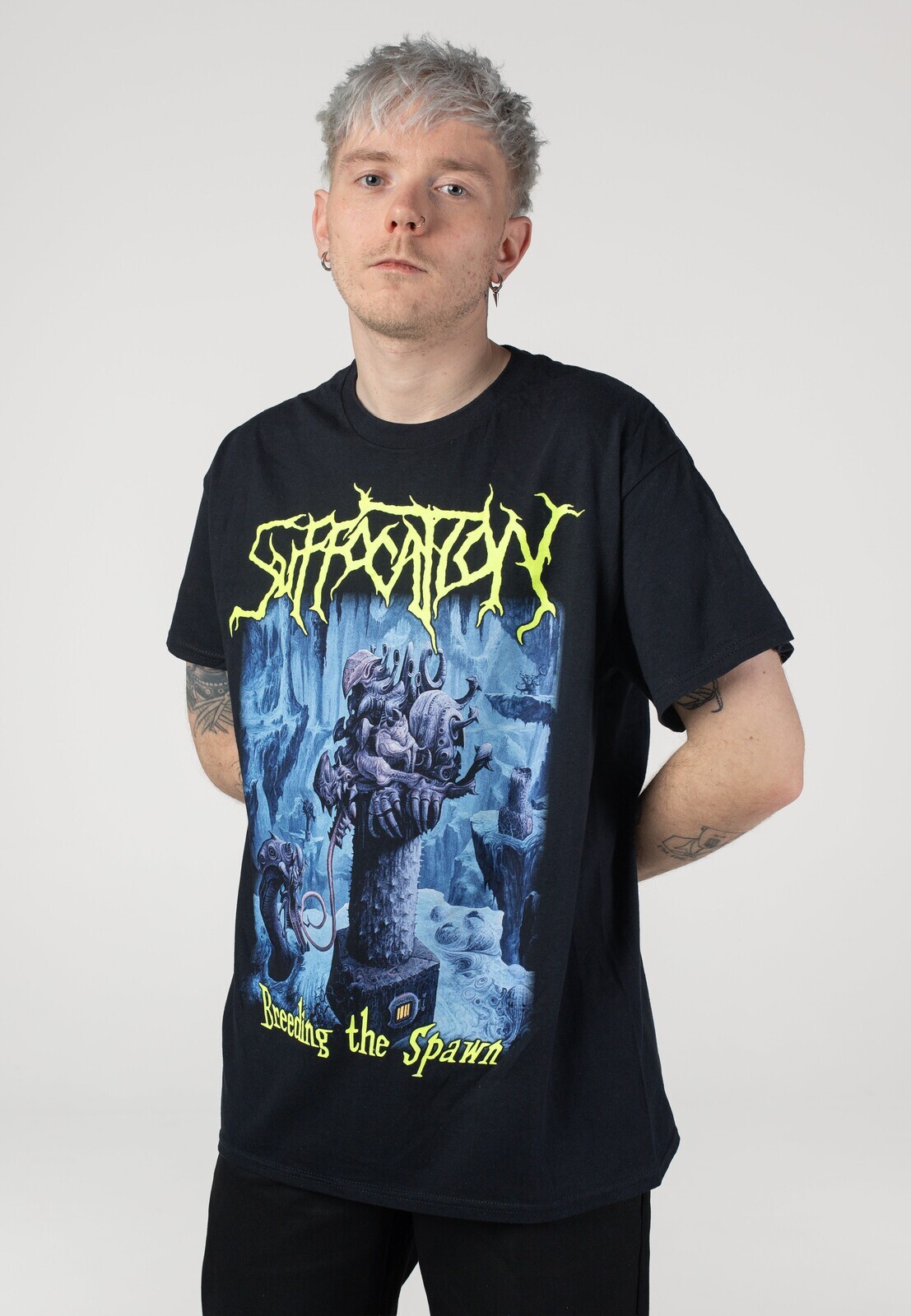 Suffocation - Breeding The Spawn - T-Shirt - black - L - 100% Cotton