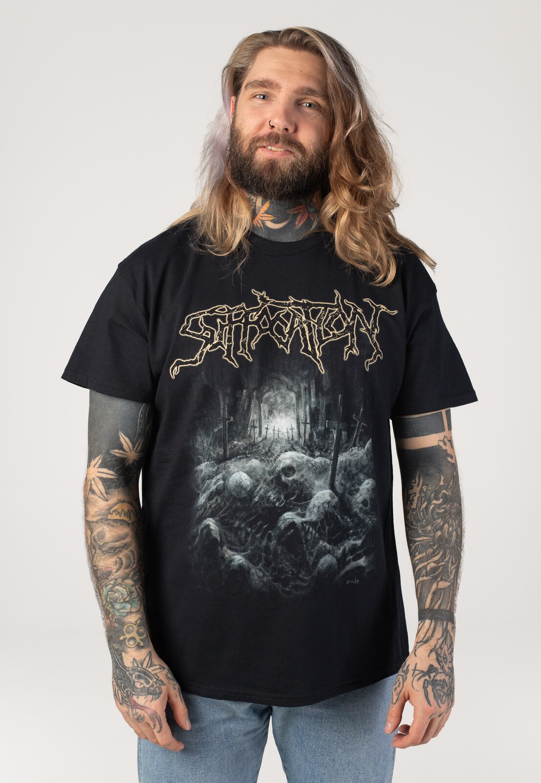 Suffocation - Graveyard Tour 2025 - T-Shirt - black - XL - 100% Cotton