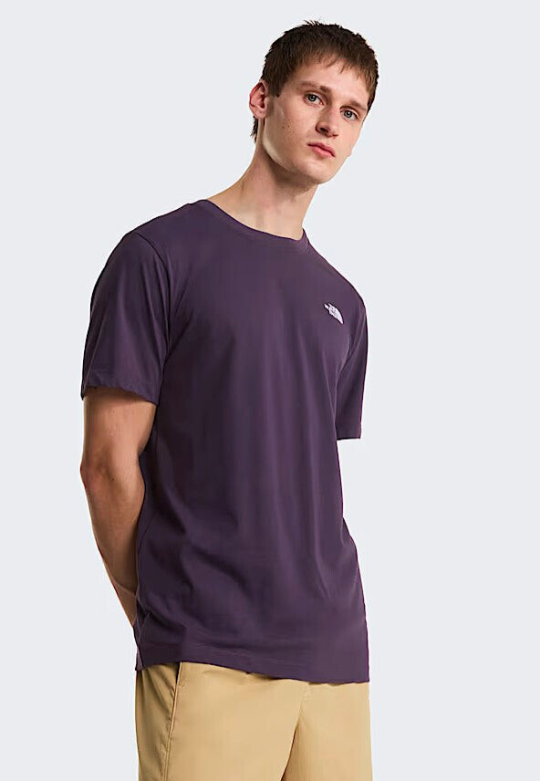 The North Face - Simple Dome Endless Dusk - T-Shirt - purple - L - Jersey