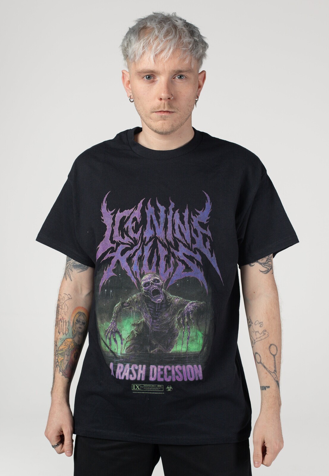 Ice Nine Kills - Pop Up Stores 2025 Glasgow - T-Shirt - black - L - 100% Cotton,Jersey