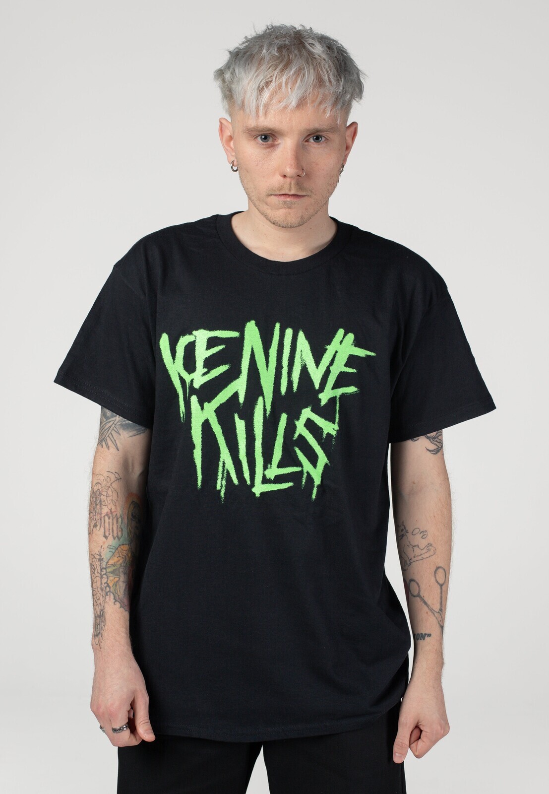Ice Nine Kills - Pop Up Stores 2025 Glow In The Dark - T-Shirt - black - L - Jersey