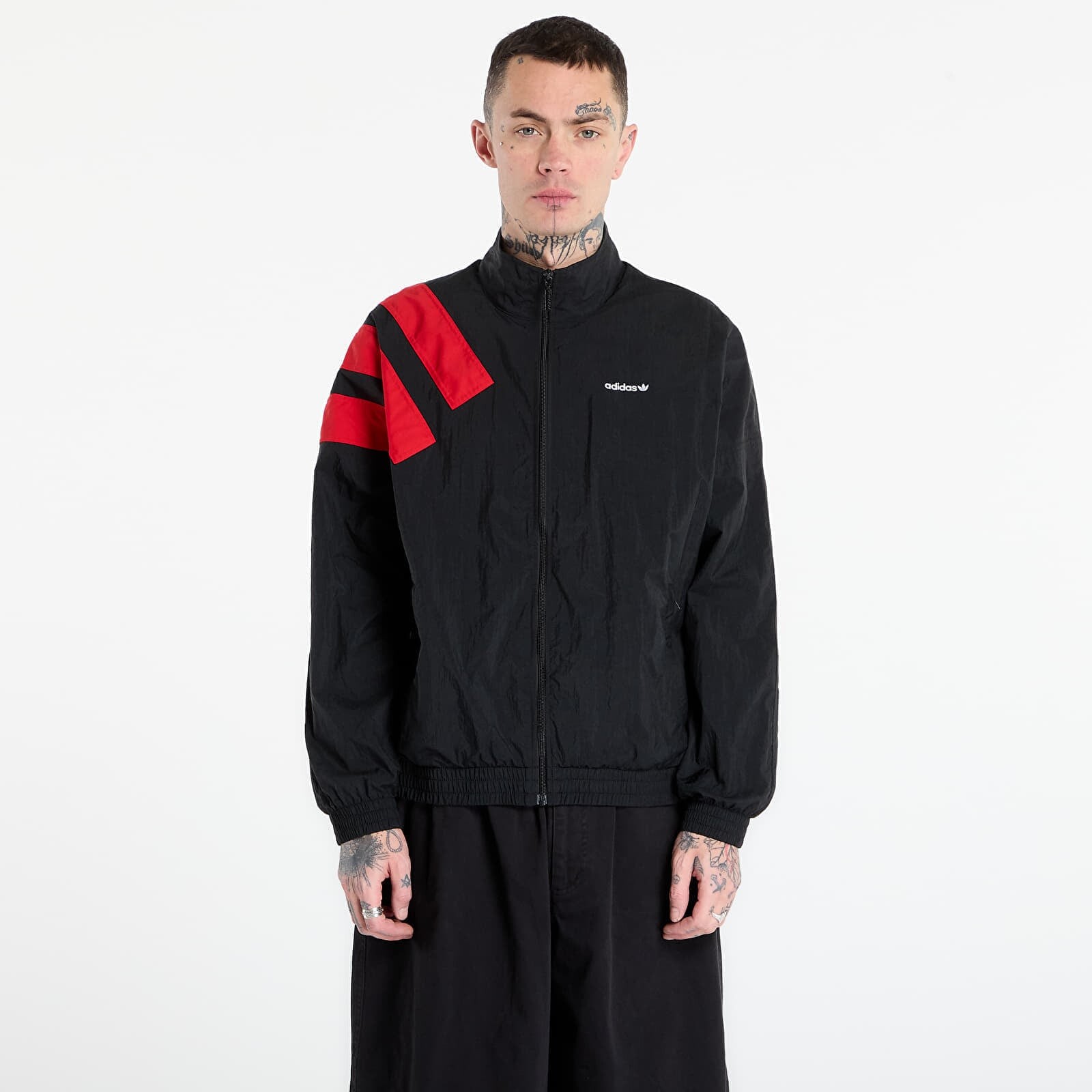 Jacket adidas Arch Tt Black/ Better Scarlet S