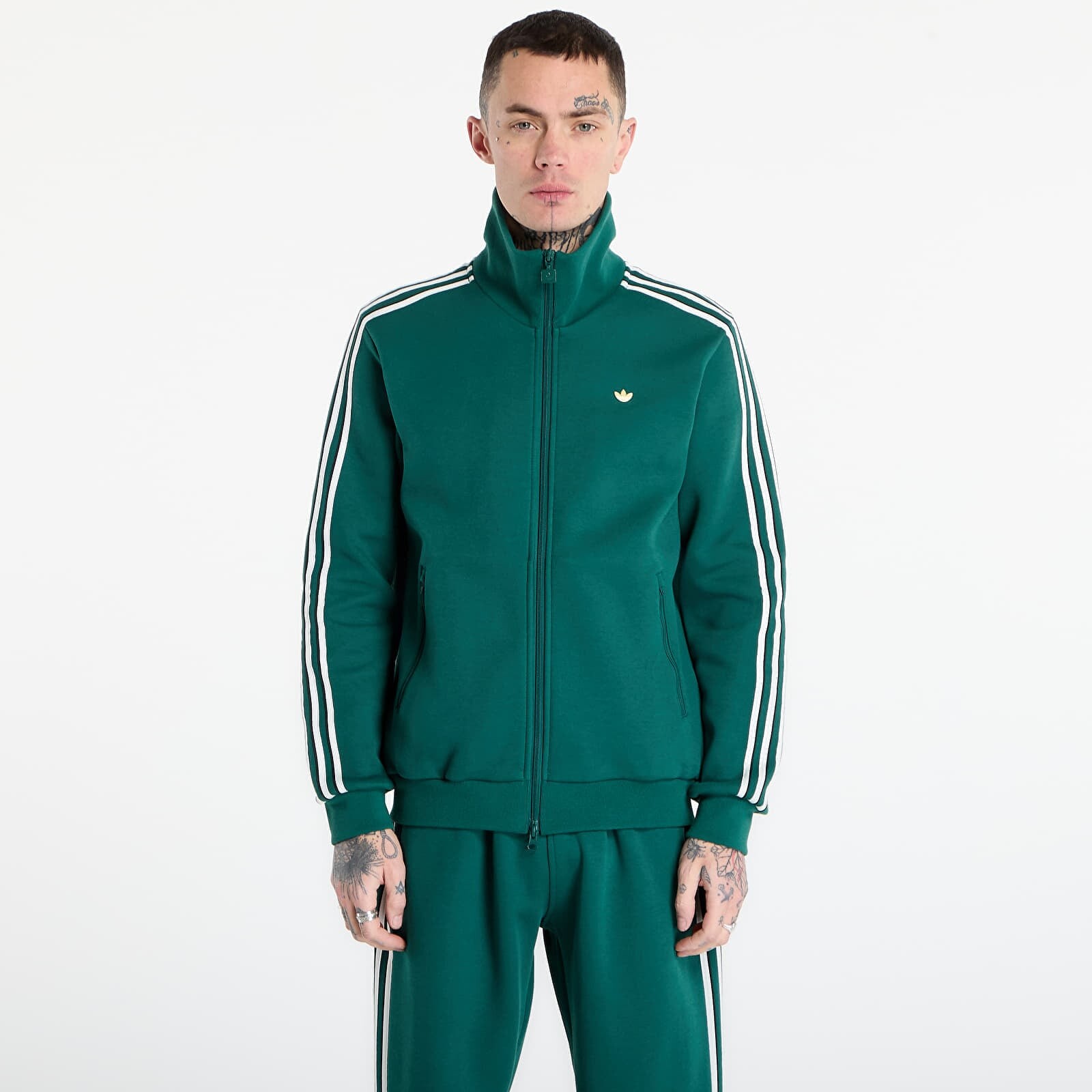 Sweatshirt adidas Classic Tt Collegiate Green M