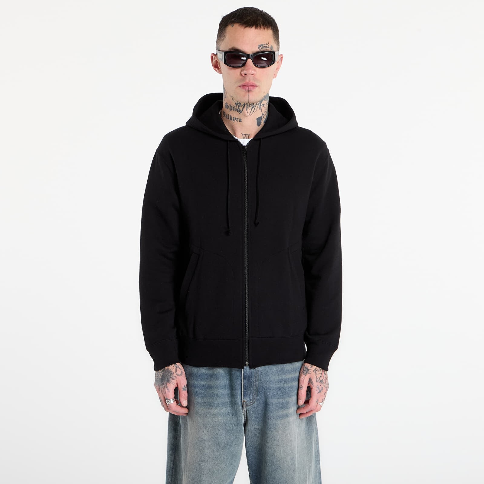 Sweatshirt Comme des Garçons PLAY Sweatshirt Black Emblem Knit UNISEX Black XXS