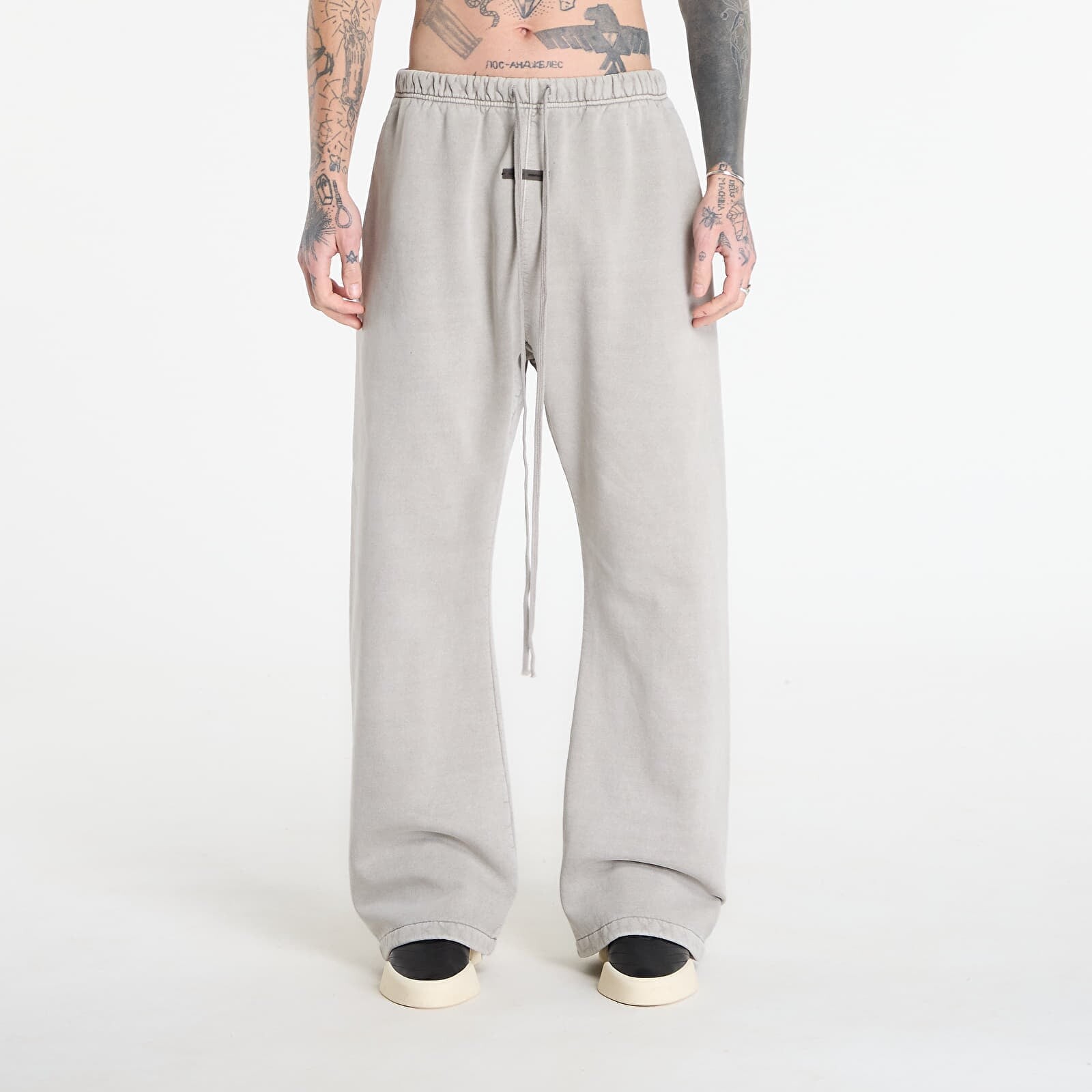 Pants Fear of God Essentials Flare Sweatpant Smoke Grey XL