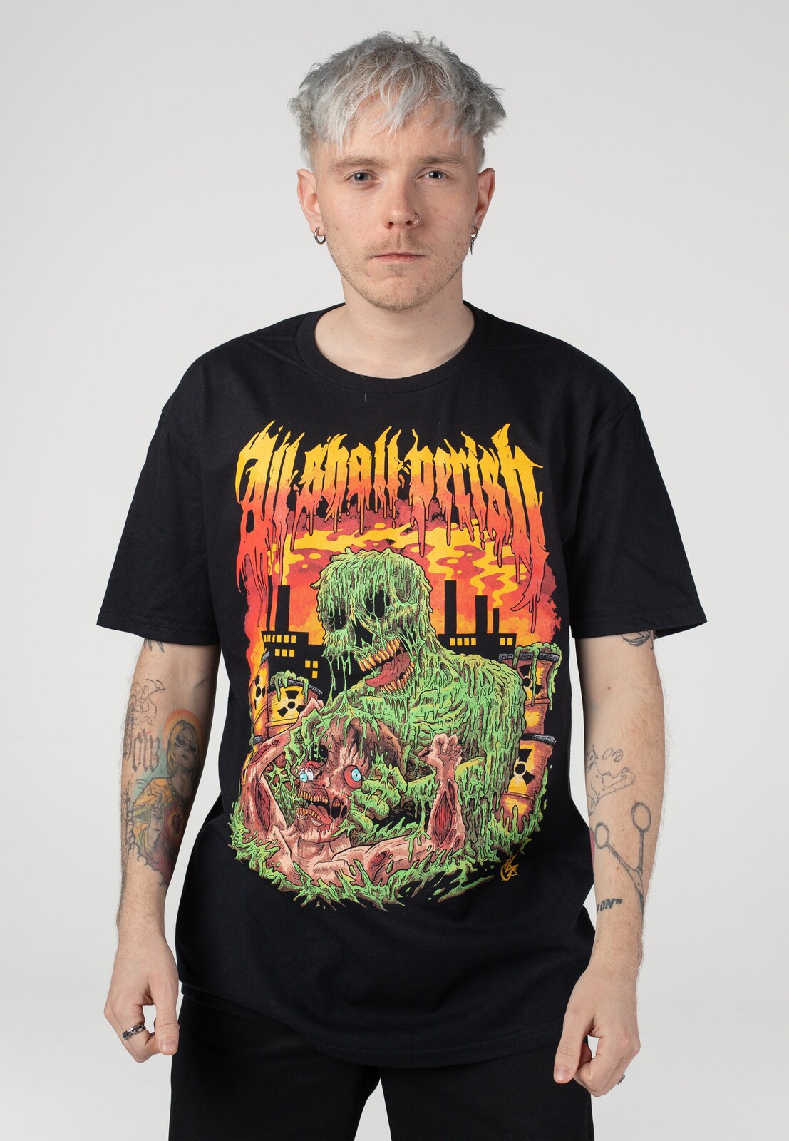 All Shall Perish - Toxic Waste - T-Shirt - black - L - 100% Cotton