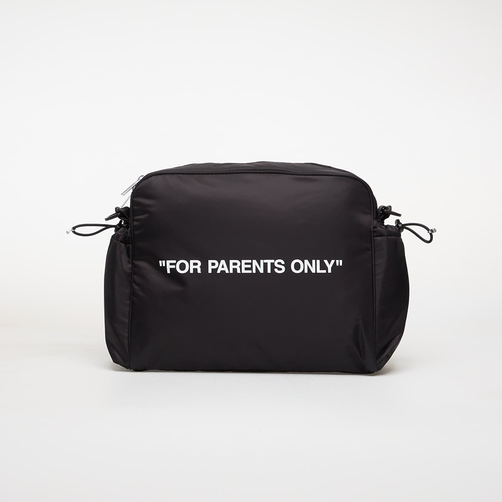 Bag OFF-WHITE KIDS For Parents Only Diaper Bag Black/ White Universal
