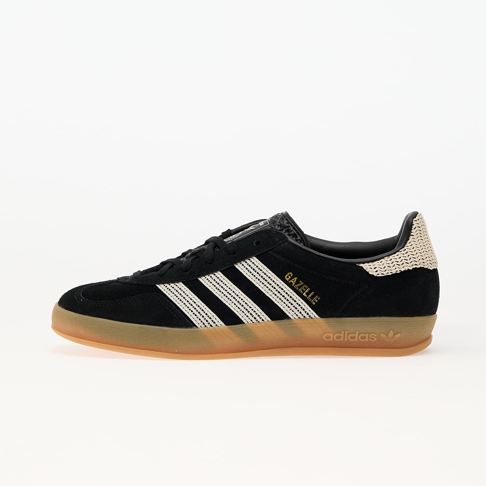 Sneakers adidas Gazelle Indoor W Core Black/ Wonder White/ Gum UK 4.5