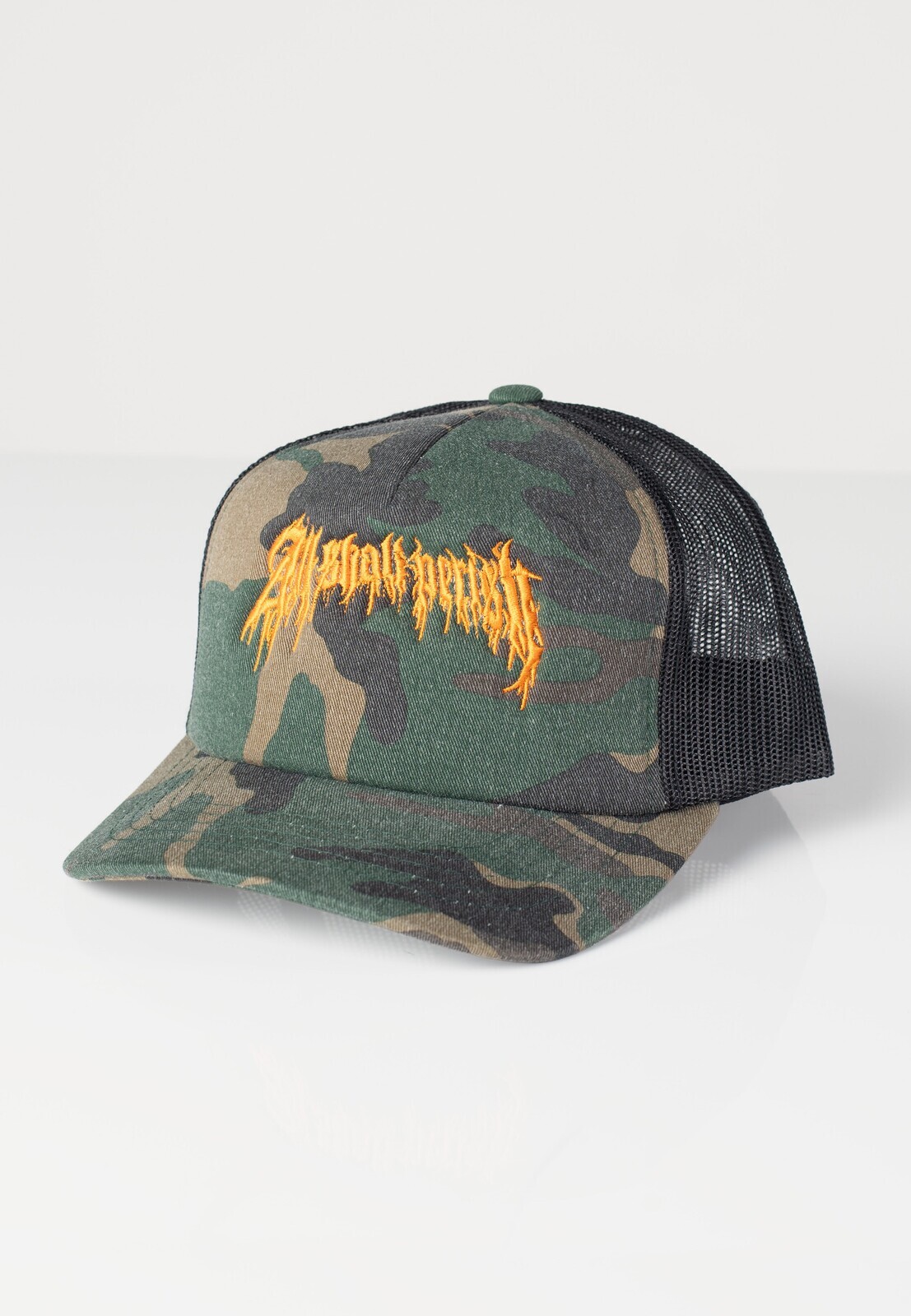 All Shall Perish - Orange Logo Trucker - Cap