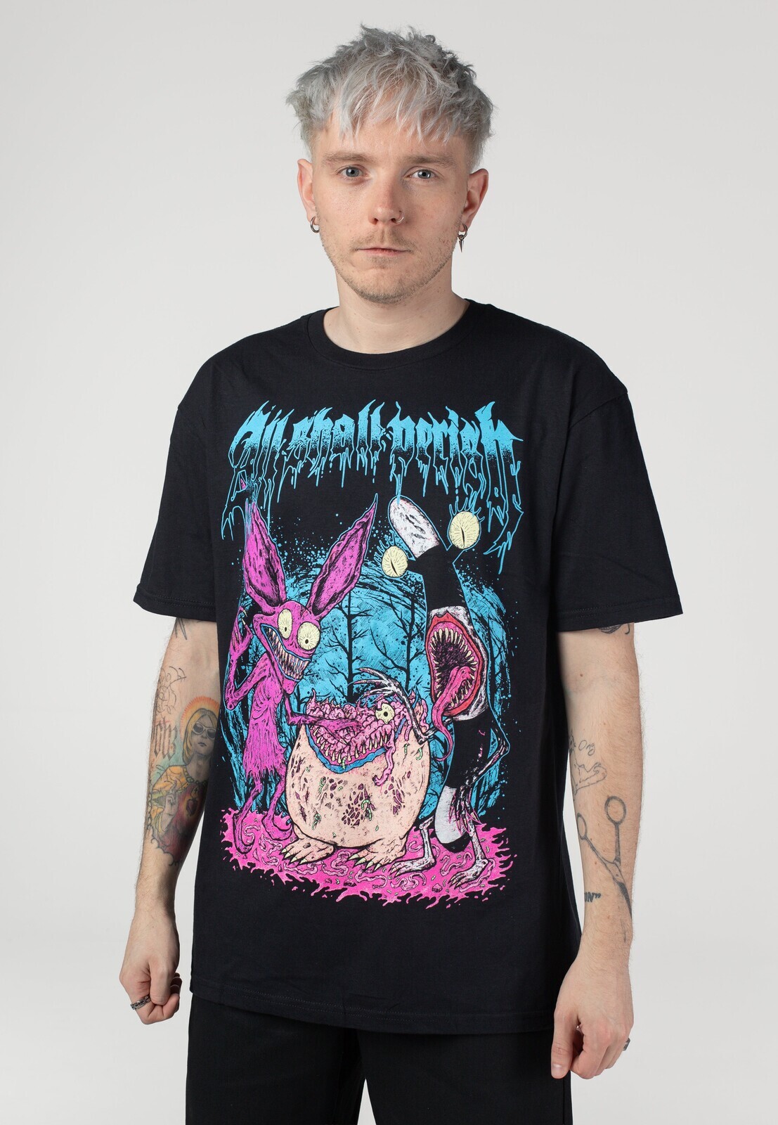 All Shall Perish - Real Deathcore - T-Shirt - black - L - 100% Cotton