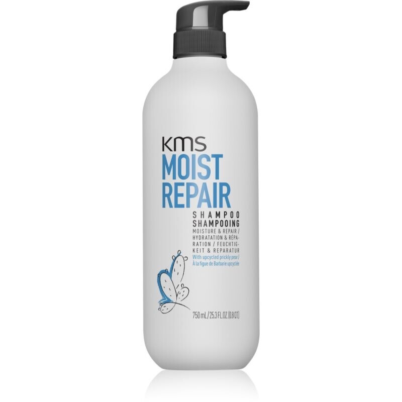 KMS Moist Repair Shampoo moisturising shampoo with regenerative effect 750 ml