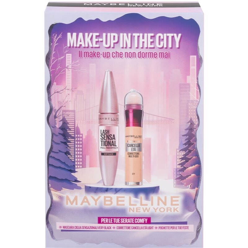 MAYBELLINE NEW YORK Make-up In The City gift set for the face