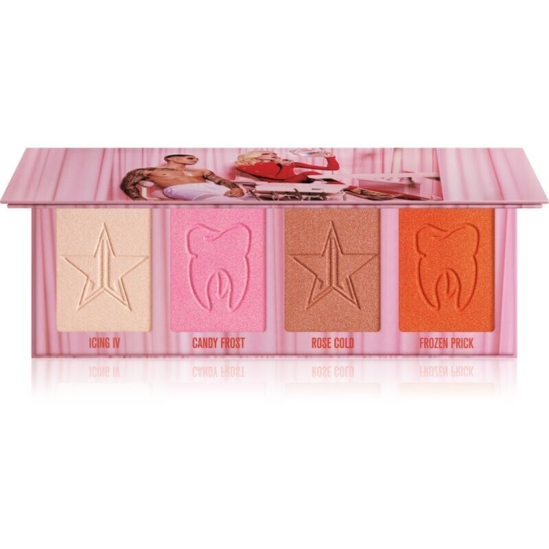 Jeffree Star Cosmetics Cavity Skin Frost highlighting palette 4x7 g