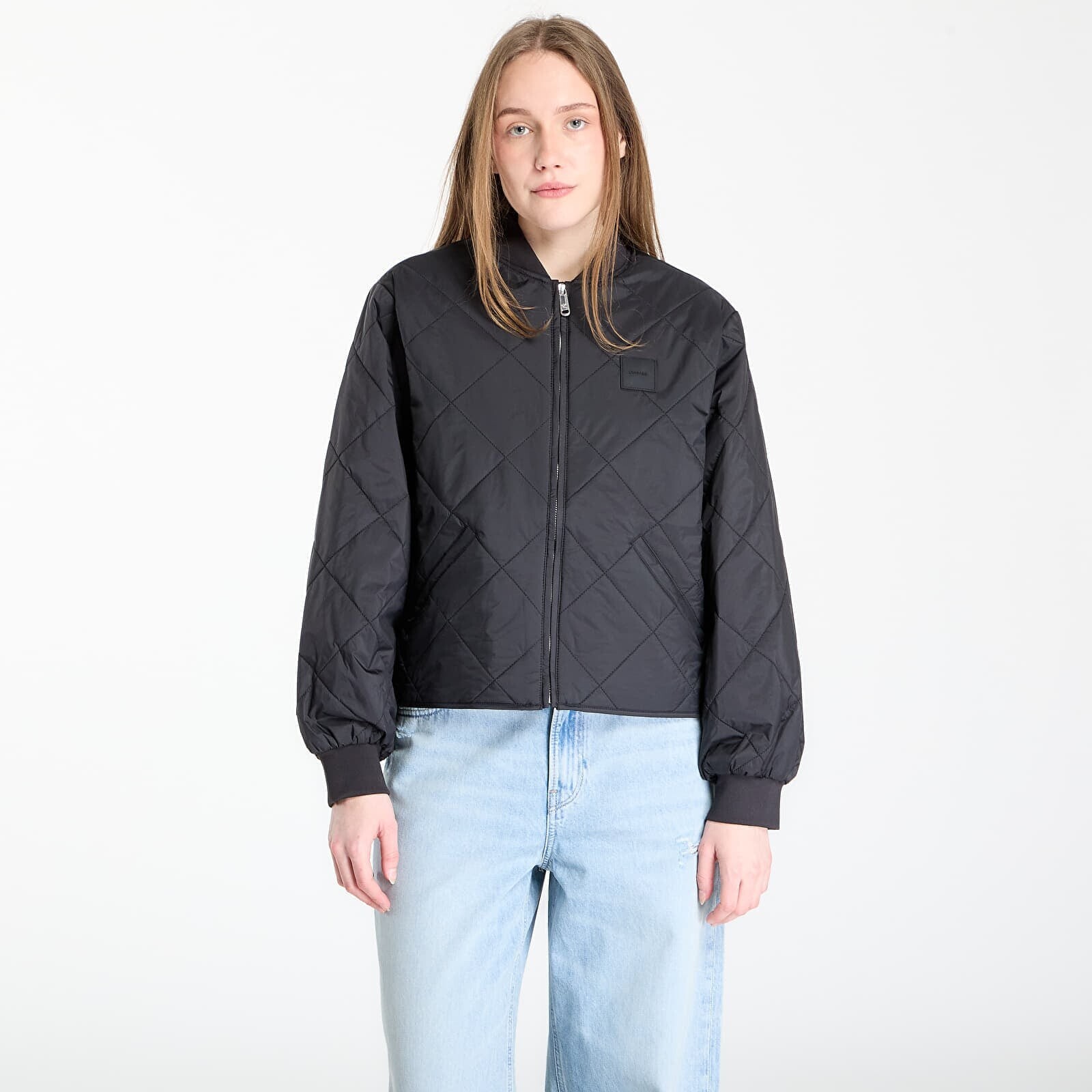 Jacket Calvin Klein Jeans Lightweight Quilted Jacket Black M