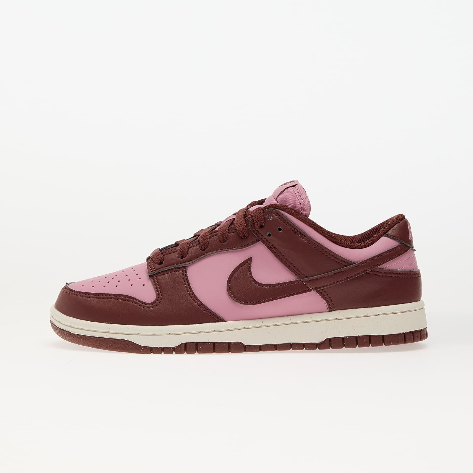 Sneakers Nike W Dunk Low White/ Elemental Pink-Dark Pony-Sail UK 4.5