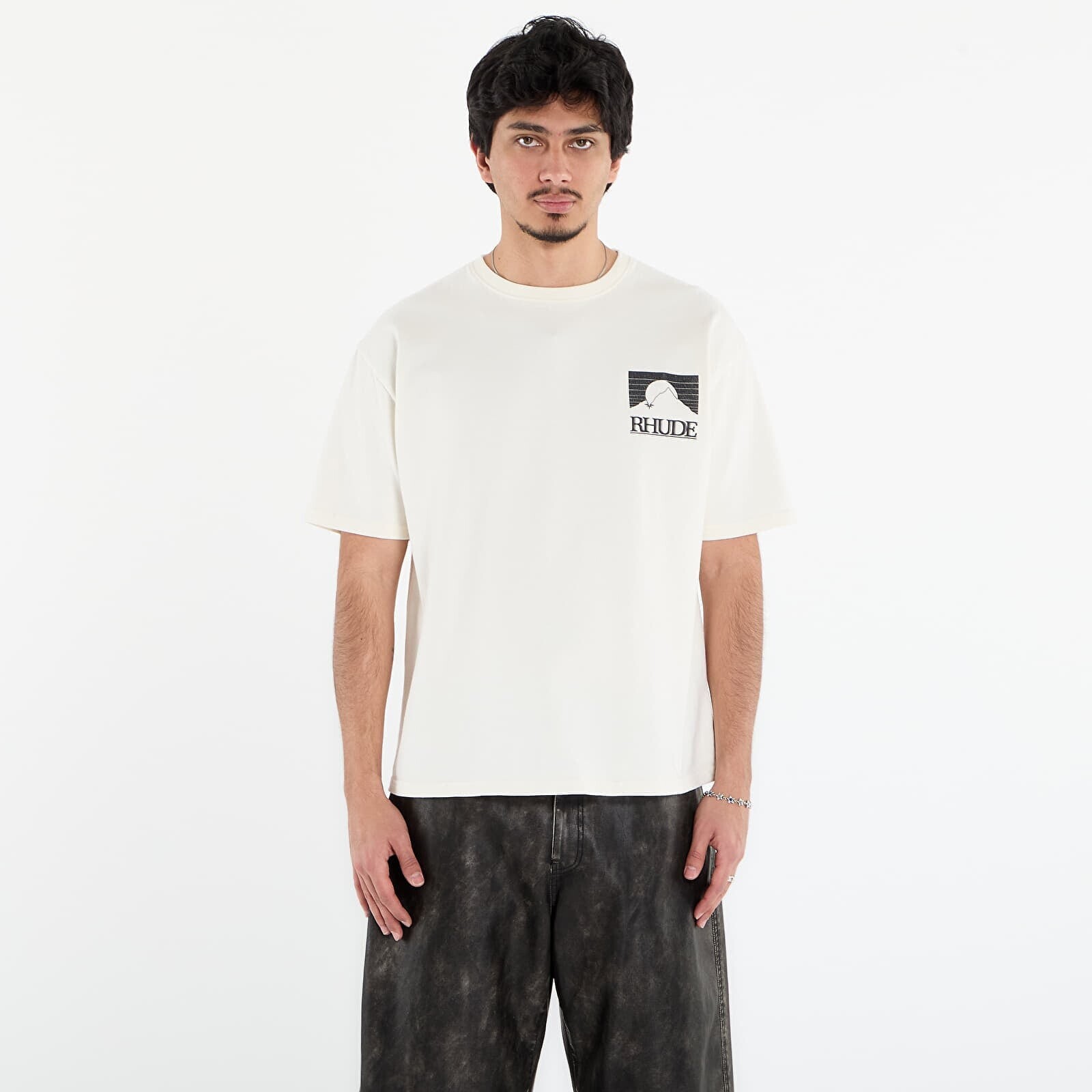 T-shirt Rhude Moonlight Pack Tee Vintage White/ Black XL