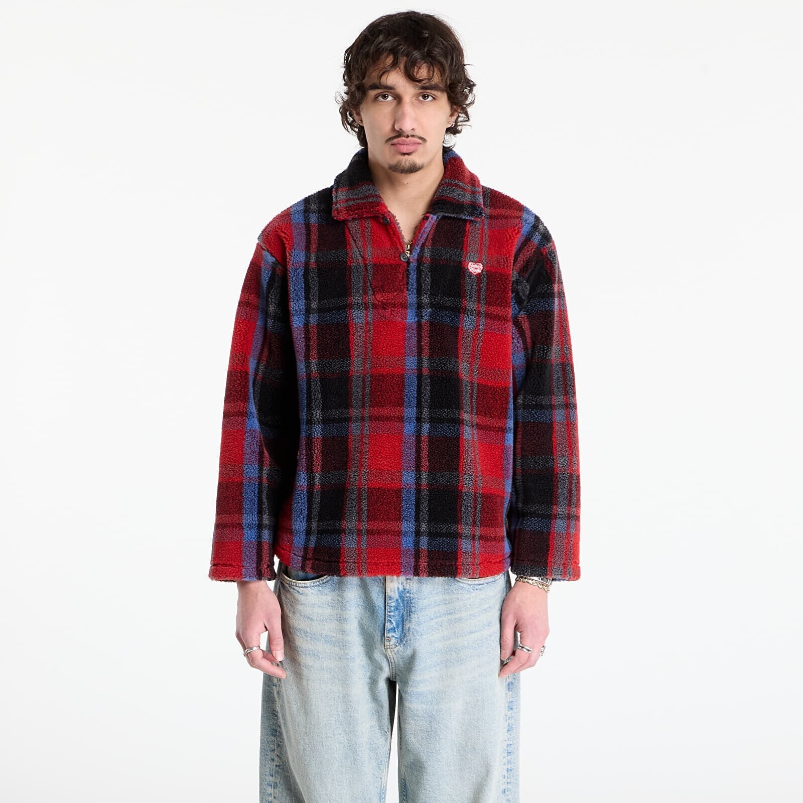 Sweatshirt HUMAN MADE Fleece Pullover UNISEX Red XXL