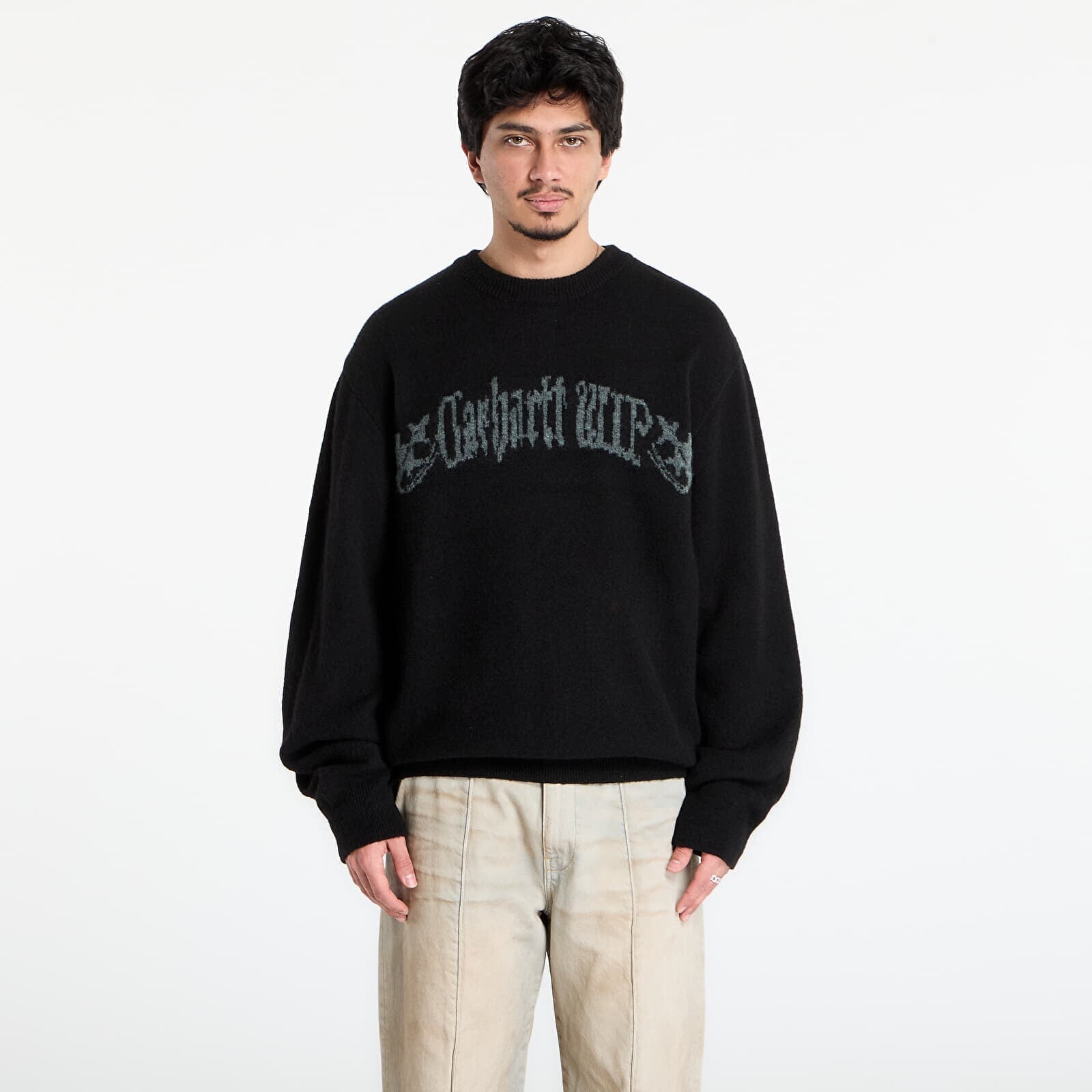 Sweater Carhartt WIP Commuting Sweater UNISEX Black XL