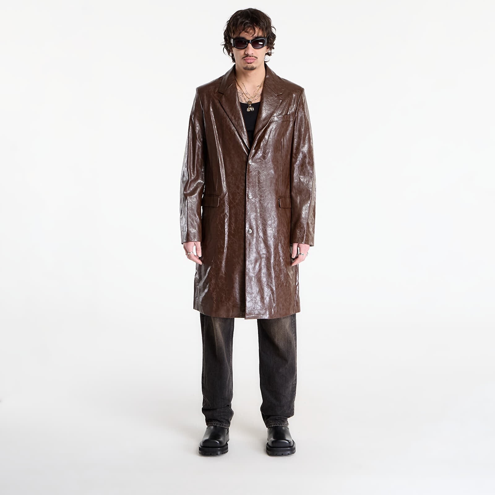 Jacket DIESEL J-Creed-Coat Jacket Chicory Coffee 54