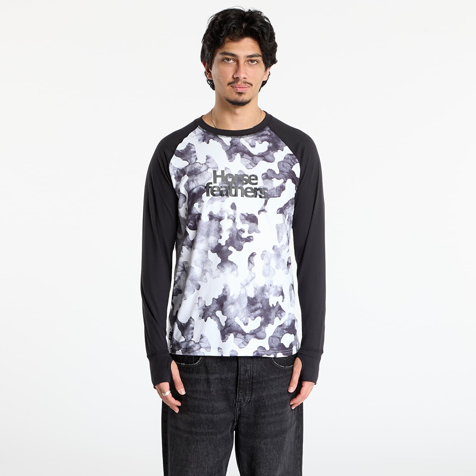 T-shirt Horsefeathers Riley Top Arctic Camo L