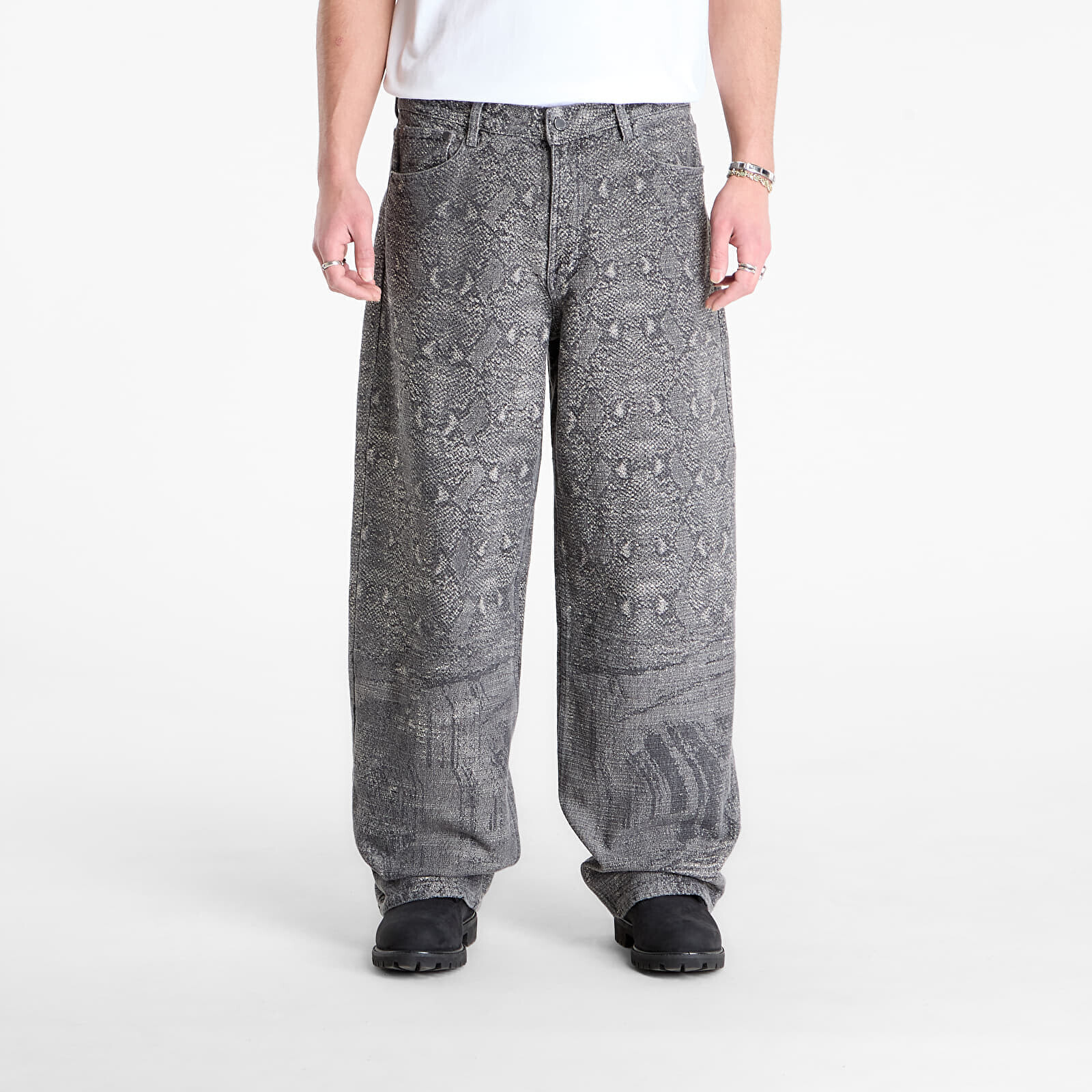 Pants Daily Paper Denim Snake Oversized Jeans Denim S