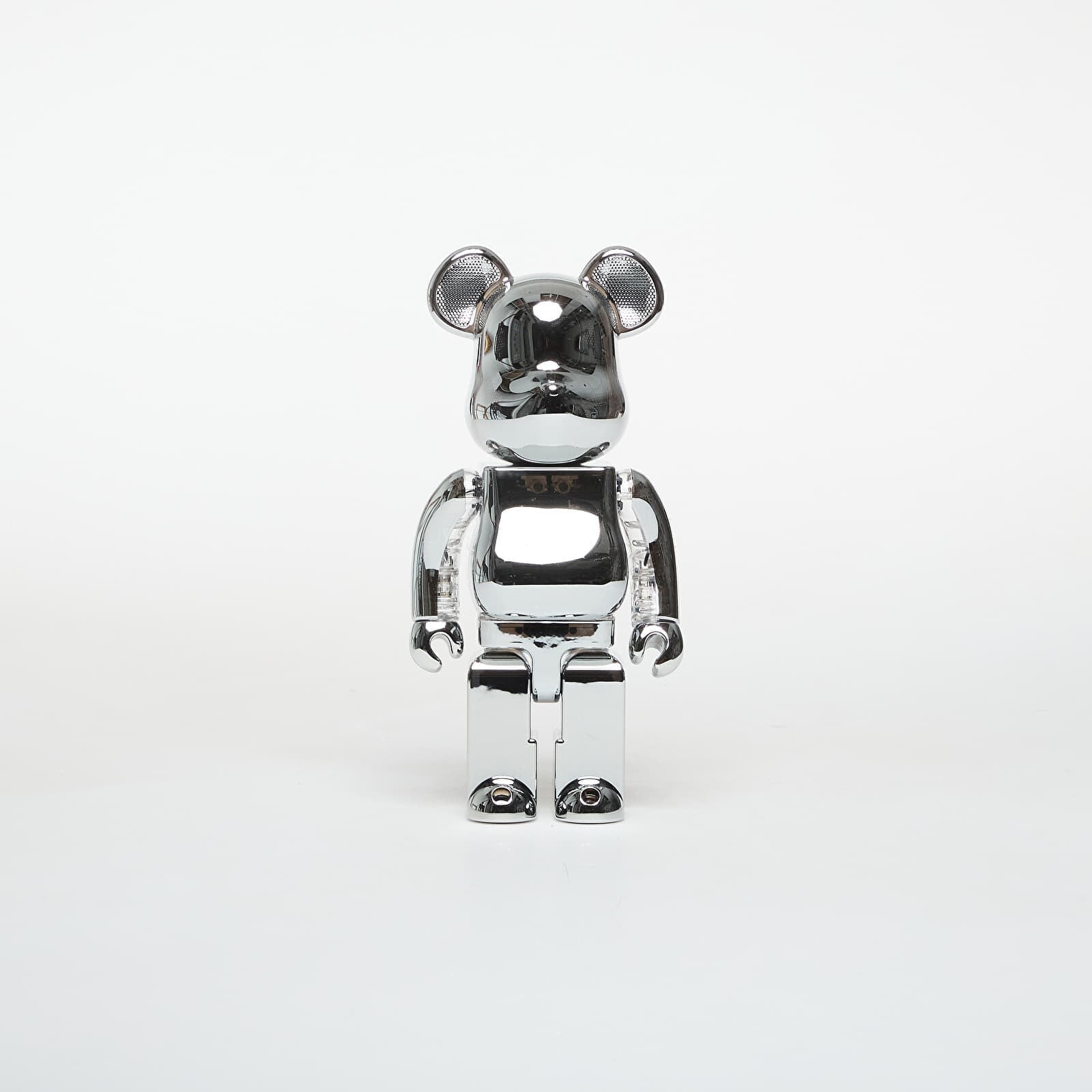 Medicom Toy BE@RBRICK Audio 400% Portable Bluetooth Speaker Chrome Silver Universal