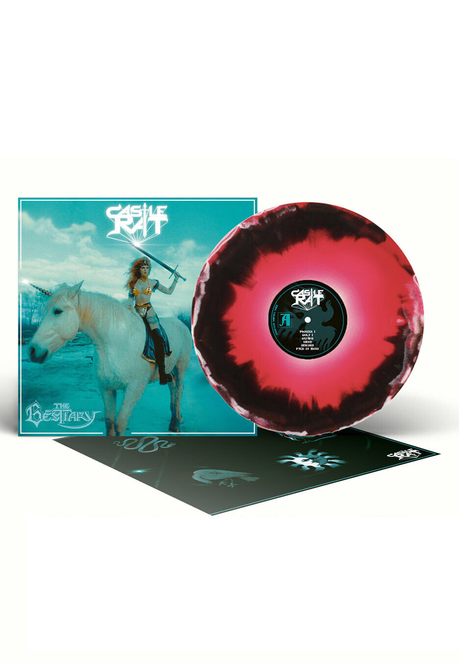 Castle Rat - The Bestiary (Phoenix II Edition) Ltd. Red/Black/White Merge - Colored Vinyl