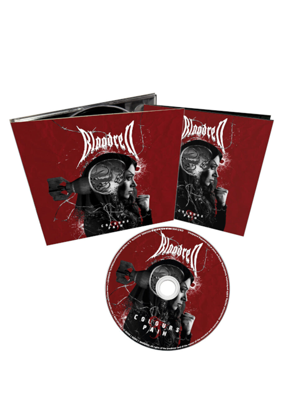 Bloodred - Colours Of Pain - Digipak CD