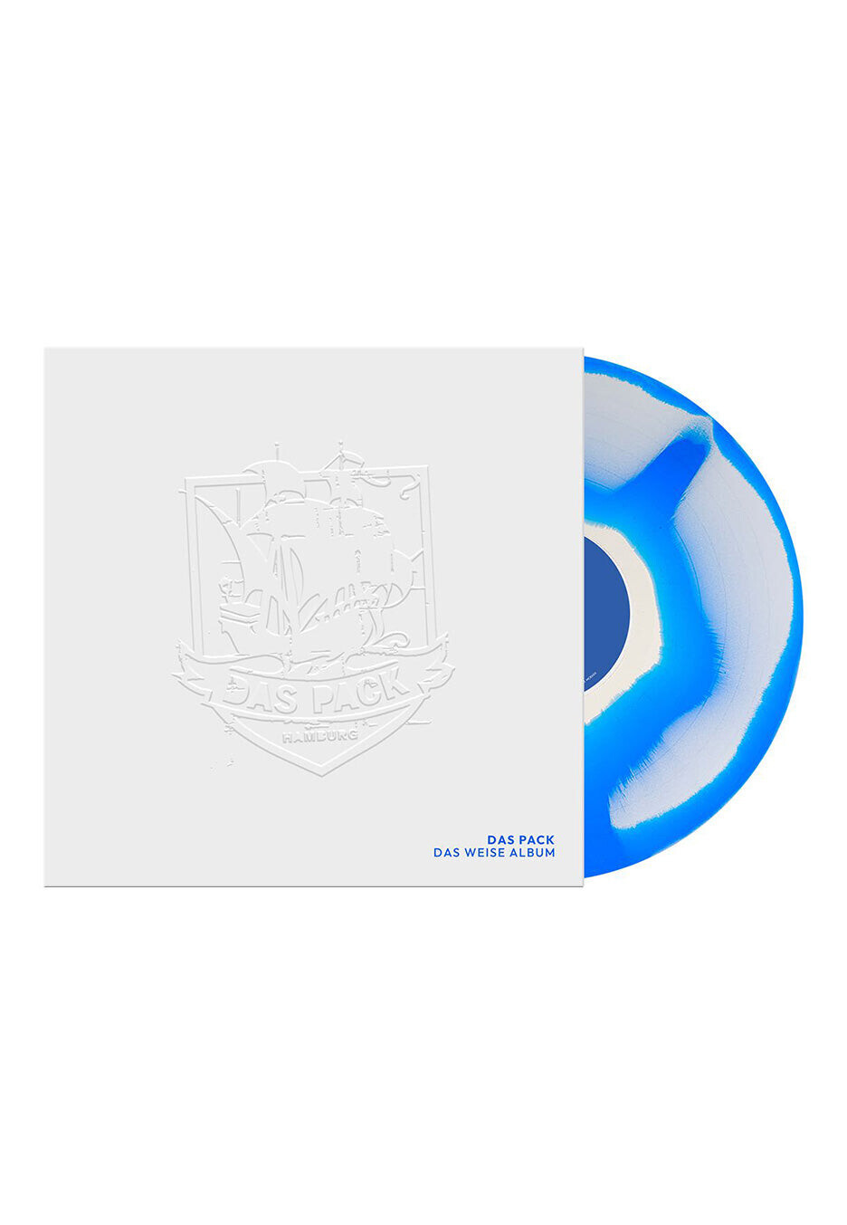 Das Pack - Das Weisse Album Ltd. Blue/White Corona - Colored Vinyl
