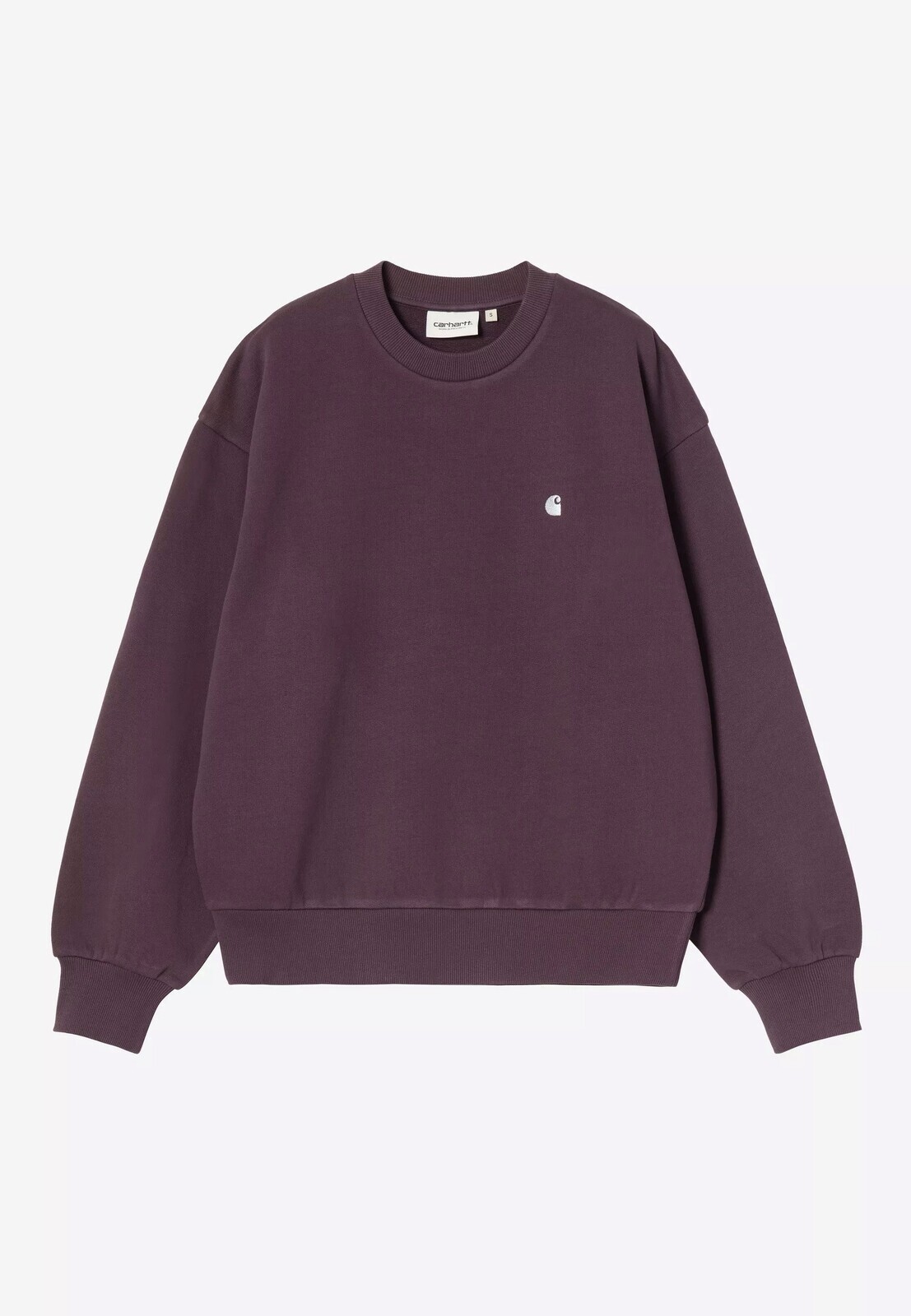Carhartt WIP - W' Casey Cozy Purple/Silver - Sweater - purple - L - 100% Cotton,Sweat