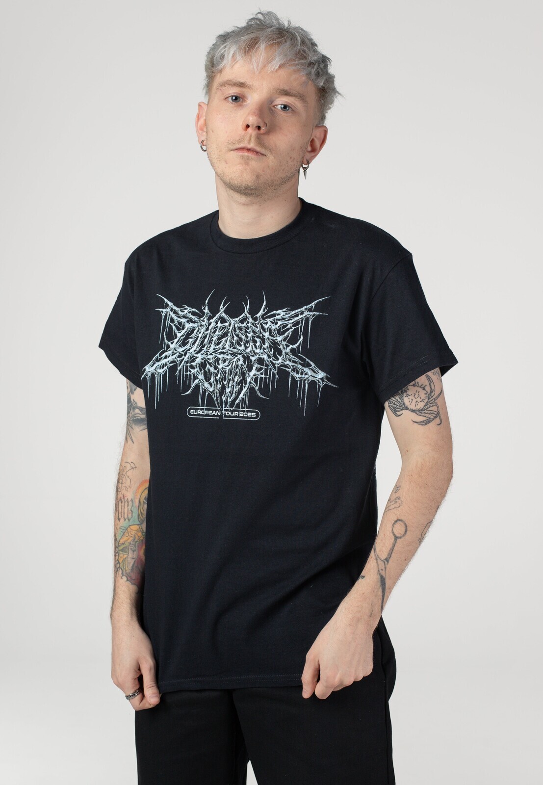 Chelsea Grin - European Tour 2025 - T-Shirt - black - M - 100% Cotton