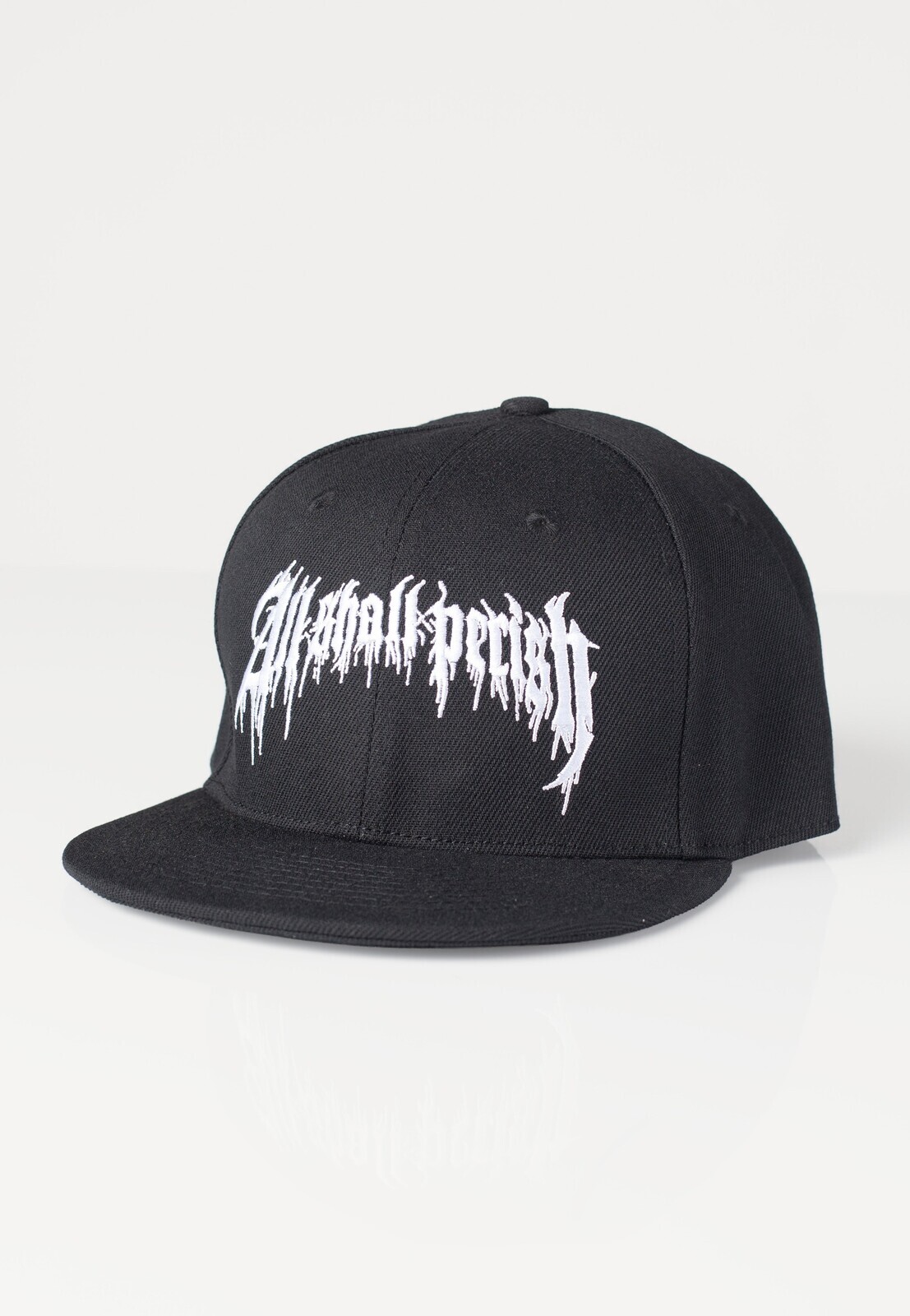 All Shall Perish - White Logo Snapback - Cap