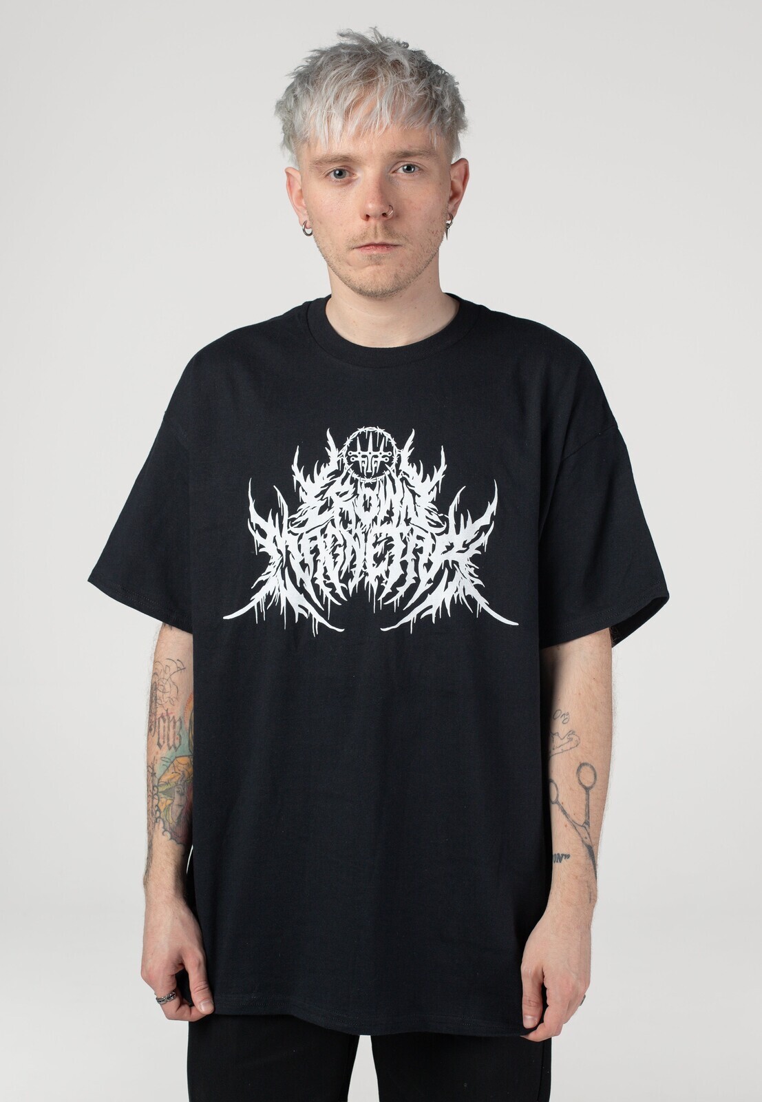 Crown Magnetar - Skull - T-Shirt - black - M - 100% Cotton
