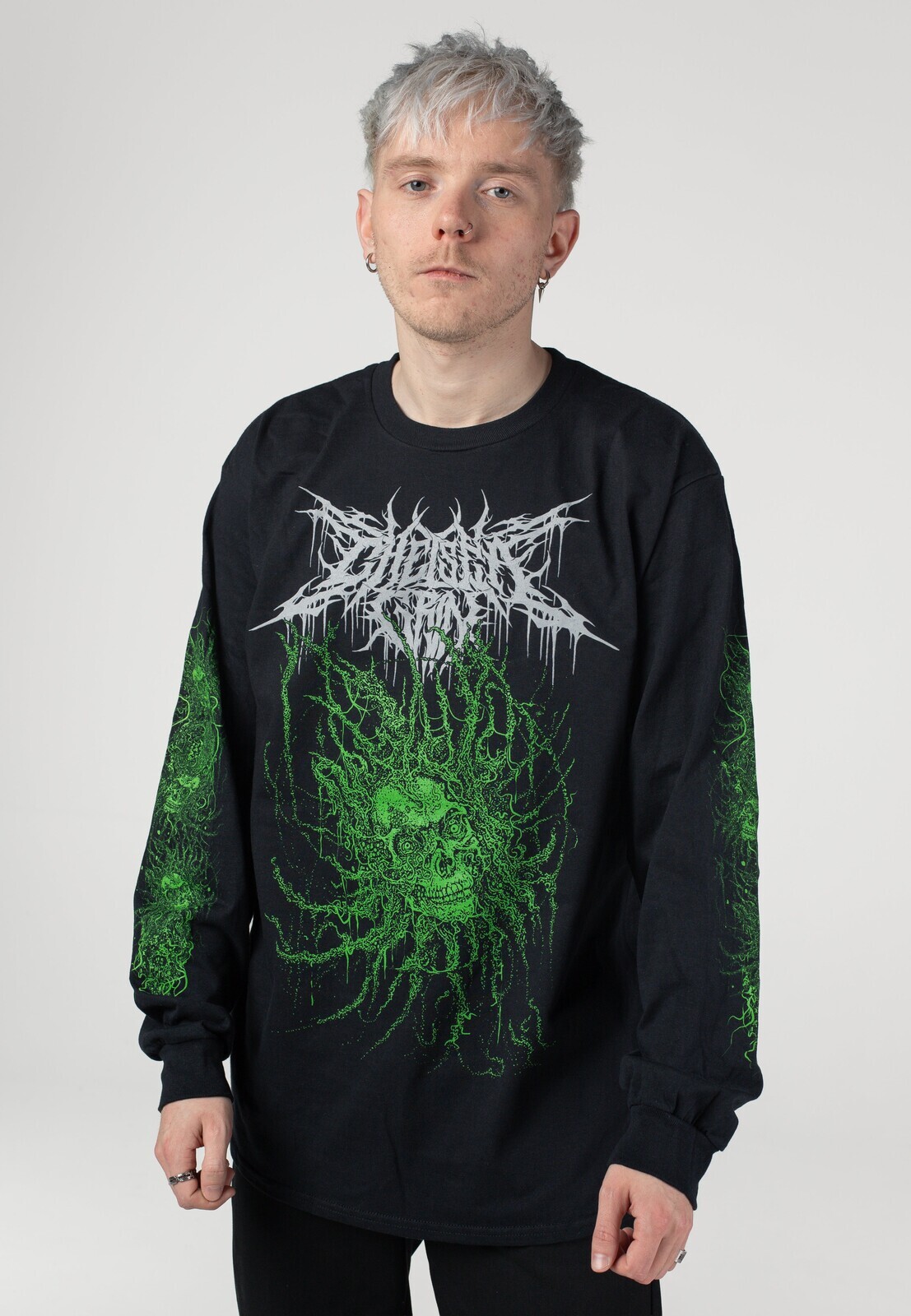 Chelsea Grin - Shrunken Heads - Longsleeve - black - L - 100% Cotton