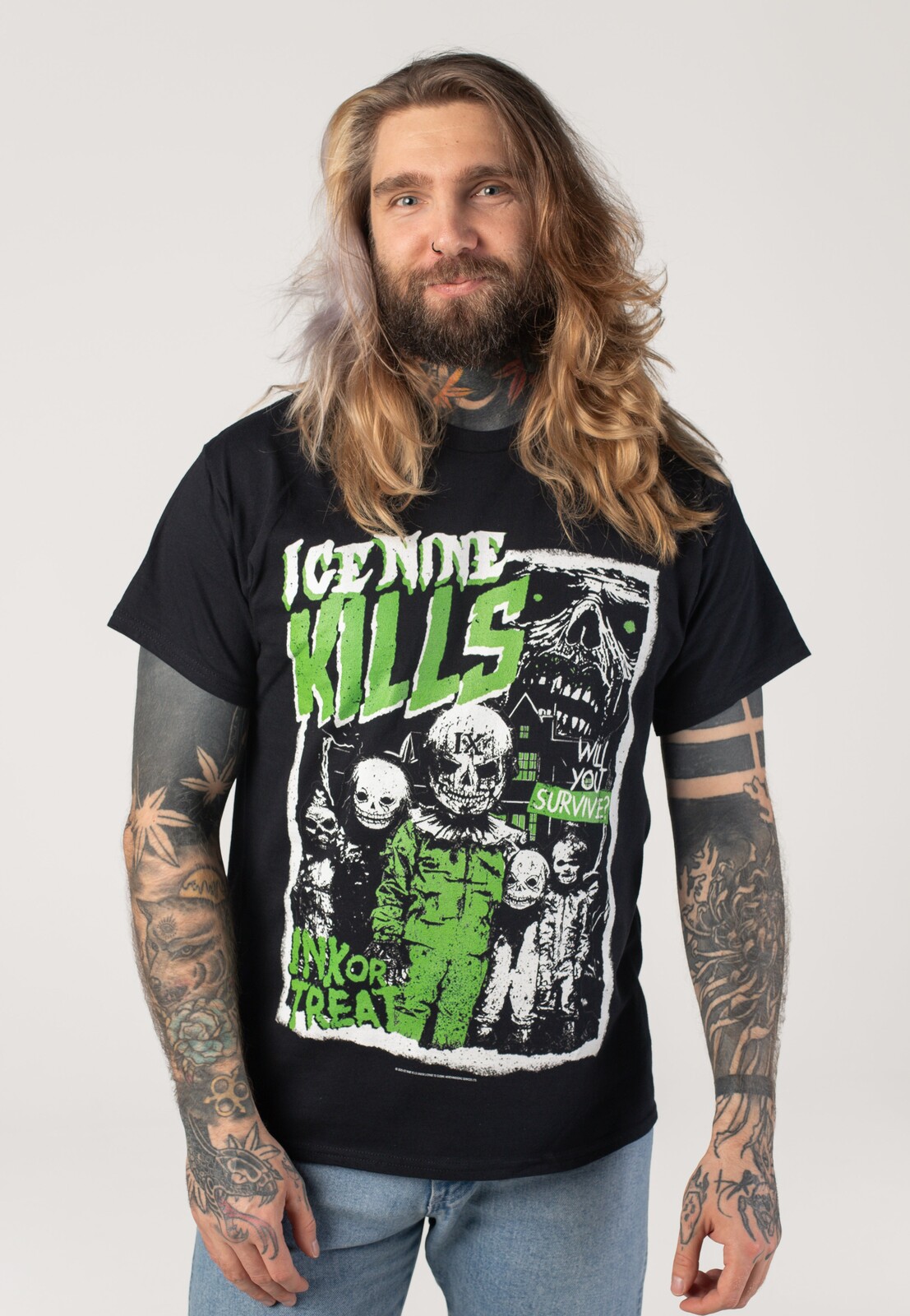 Ice Nine Kills - Pop Up Stores 2025 Munich - T-Shirt - black - L - 100% Cotton