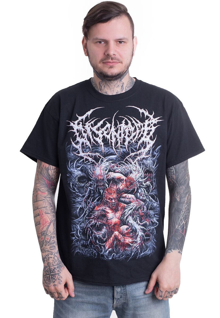 Disentomb - Devouring - T-Shirt - black - L - 100% Cotton