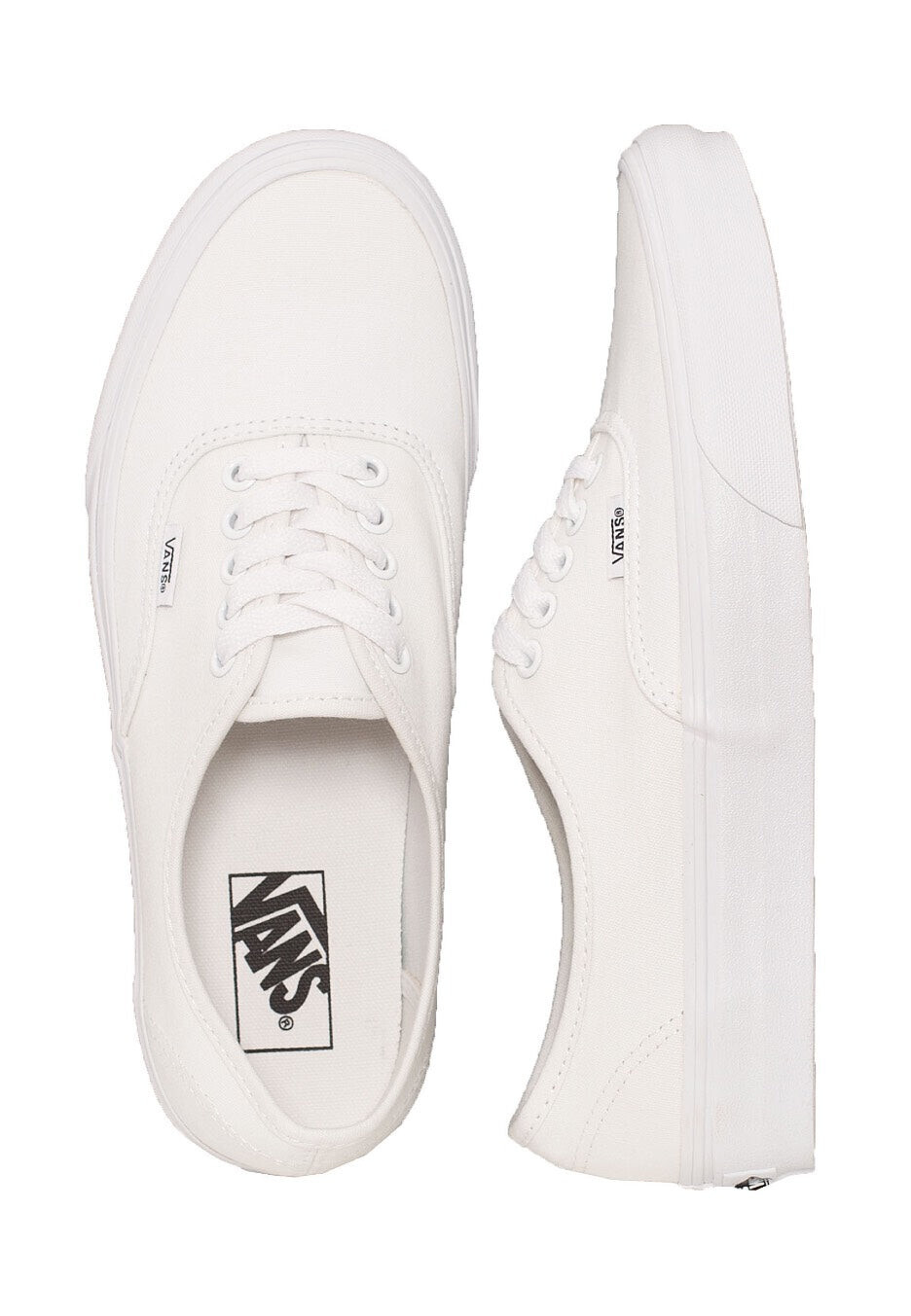 Vans - Authentic True White - Shoes - white - EU 36 - Textile/Textile/Rubber