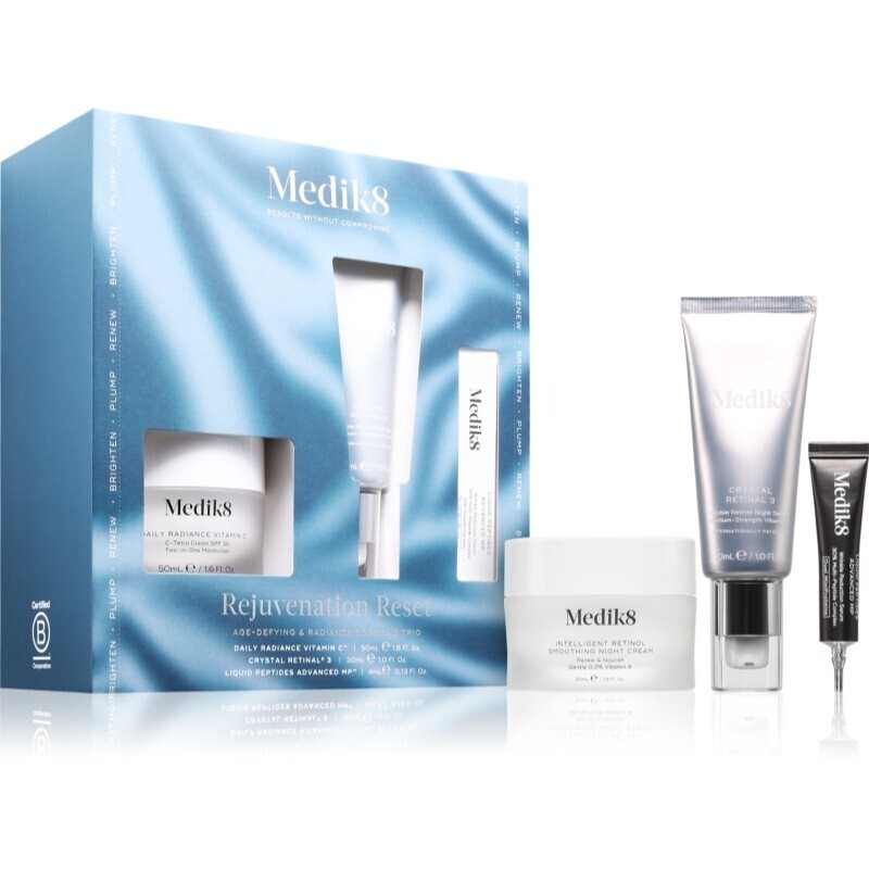 Medik8 Rejuvenation Reset gift set for skin rejuvenation for women