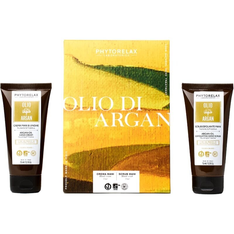 Phytorelax Laboratories Olio Di Argan gift set for hands