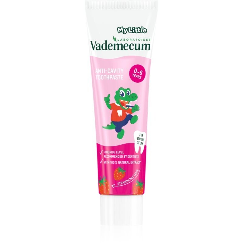 Vademecum My Little Strawberry toothpaste for children with fluoride strawberry 50 ml