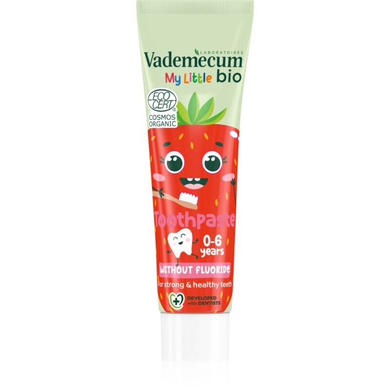 Vademecum BIO Strawberry toothpaste for children without fluoride strawberry 50 ml