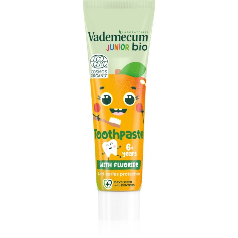 Vademecum BIO Junior toothpaste for children with fluoride from 6 years old Minty Mango 50 ml